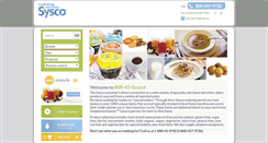 Desktop Screenshot of 800-45-sysco.com